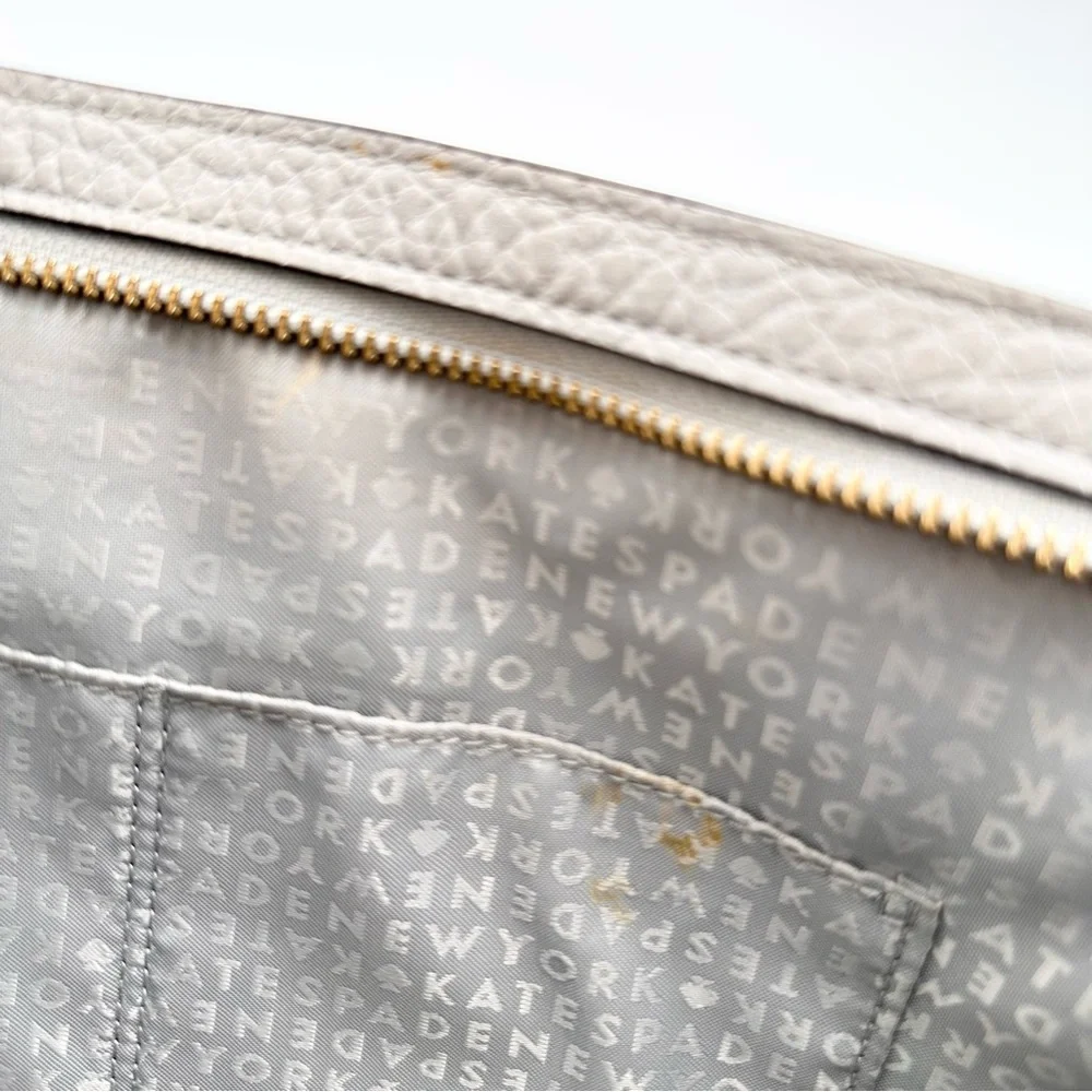Kate Spade Bay Street Cora Crossbody Gray